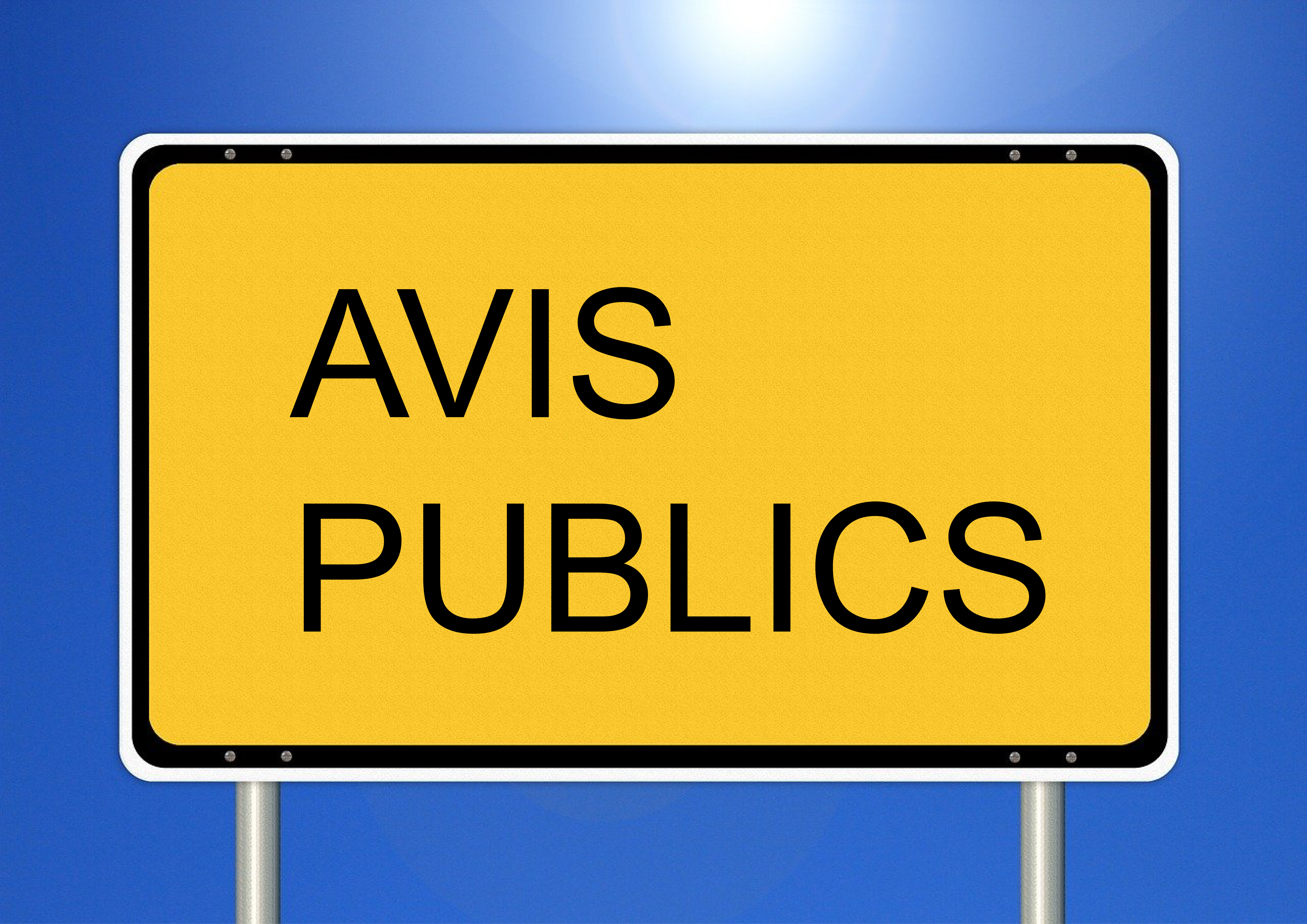 Avis publics